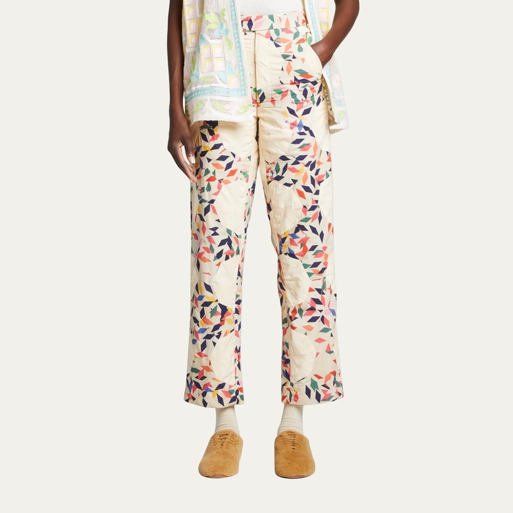 Colorful Geometric Men's Chinos - Picture 2 of 16